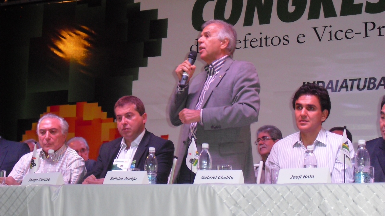 Edinho participa de Congresso com prefeitos e vices do PMDB do Estado de São Paulo_01