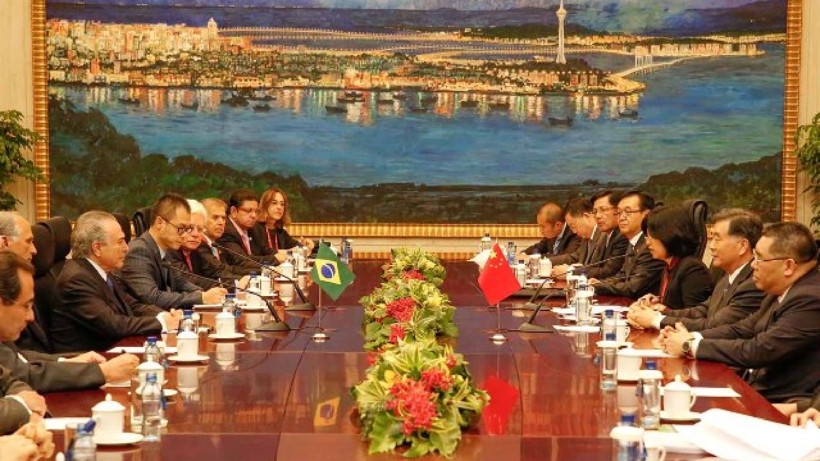Visita do vice-presidente Michel Temer à Região Administrativa Especial de Macau, República Popular da China, por ocasião da Vice-presidente da Quarta conferência Ministerial do Fórum para a Cooperação Econômica e Comercial entre a China e os Países de Língua Portuguesa.